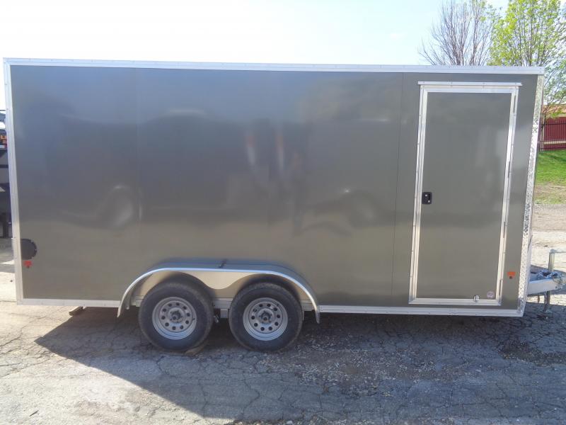 2019 Mission EZ Hauler 7x16 Cargo Trailer with Ramp Door Enclosed Cargo Trailer 2019 Mission EZ Hauler 7x16 Cargo Trailer with Ramp Door Enclosed Cargo Trailer