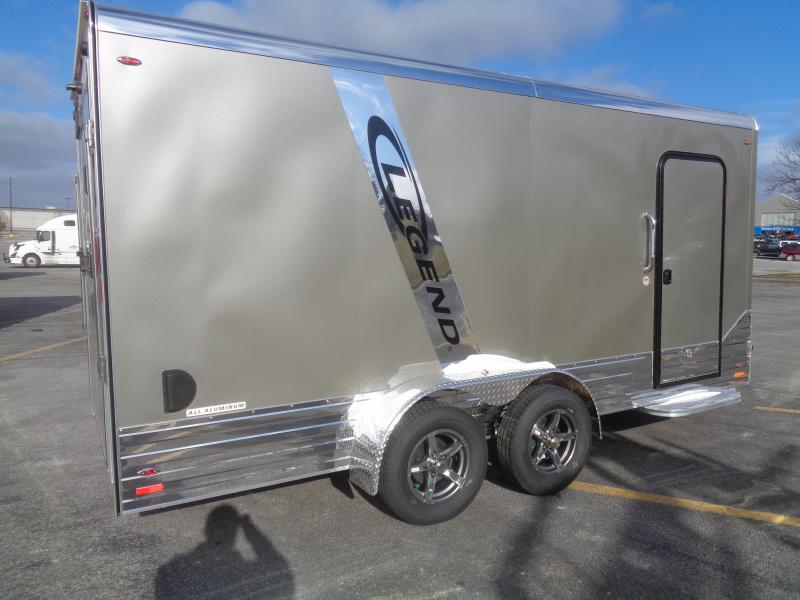2019 Legend Manufacturing 7x19 DVN Pewter Cargo Trailer Enclosed Cargo Trailer 2019 Legend Manufacturing 7x19 DVN Pewter Cargo Trailer Enclosed Cargo Trailer