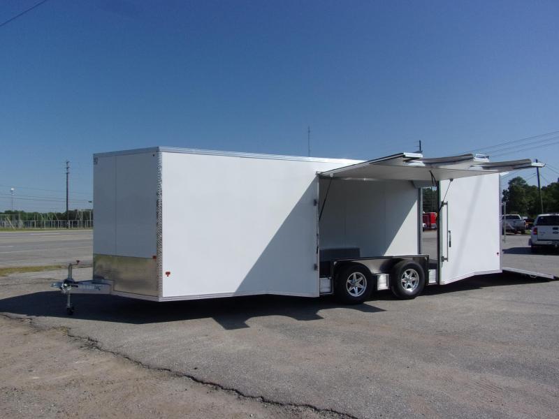 2019 Mission 8.5x24 Wh spread axle ramp door Elite Ecsape door Enclosed Cargo Trailer 2019 Mission 8.5x24 Wh spread axle ramp door Elite Ecsape door Enclosed Cargo Trailer