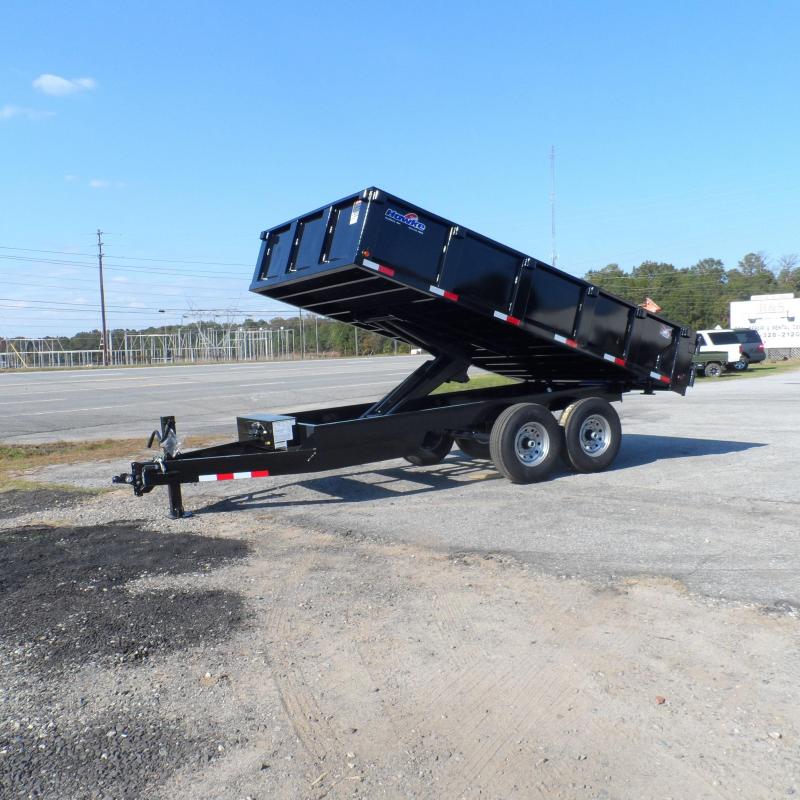 2019 Hawke 8x14 24 high side 14k Deck Over Dump Trailer 2019 Hawke 8x14 24 high side 14k Deck Over Dump Trailer