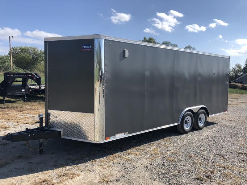 2019 UNITED 8.5 X 23 X 6.5 ENCLOSED CARGO TRAILER 2019 UNITED 8.5 X 23 X 6.5 ENCLOSED CARGO TRAILER
