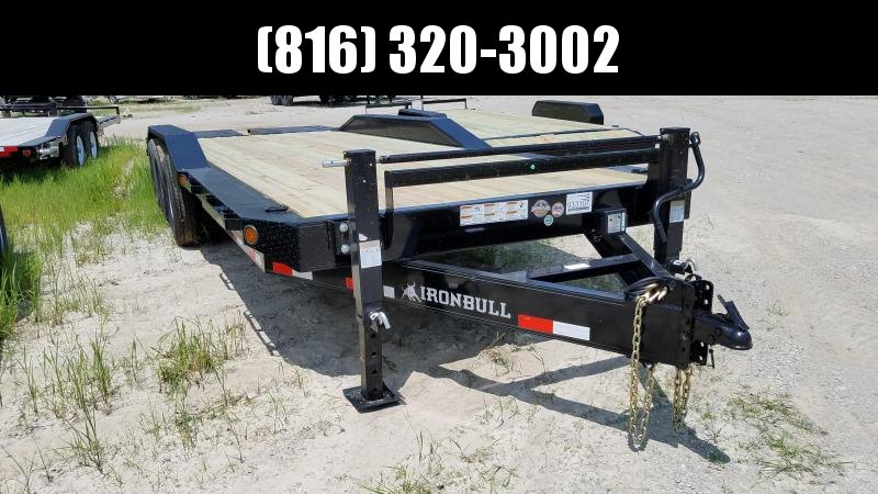 2019 IRON BULL 102 X 24 TRIPLE AXLE EQUIPMENT HAULER TRAILER WITH DRIVE OVER FENDERS 2019 IRON BULL 102 X 24 TRIPLE AXLE EQUIPMENT HAULER TRAILER WITH DRIVE OVER FENDERS