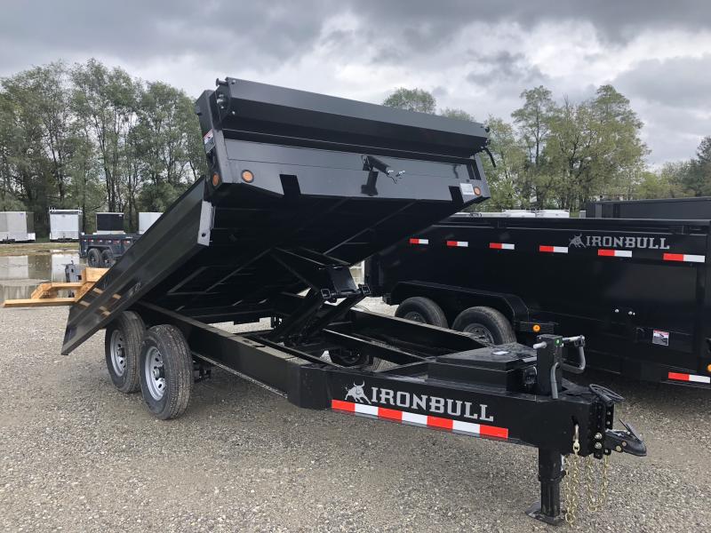 2019 IRON BULL 96X12 BUMPER DUMP DECK OVER TRAILER 2019 IRON BULL 96X12 BUMPER DUMP DECK OVER TRAILER