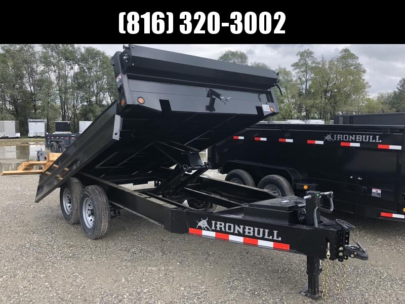 2019 IRON BULL 96X12 BUMPER DUMP DECK OVER TRAILER 2019 IRON BULL 96X12 BUMPER DUMP DECK OVER TRAILER