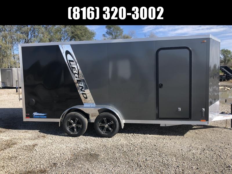 2019 LEGEND 7 X 18 X 76" ALL ALUMINUM CARGO TRAILER WITH TORSION AXLES 2019 LEGEND 7 X 18 X 76" ALL ALUMINUM CARGO TRAILER WITH TORSION AXLES