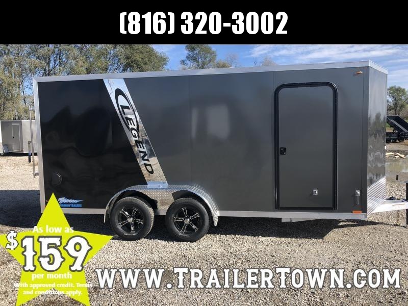 2019 LEGEND 7 X 18 X 76" ALL ALUMINUM CARGO TRAILER WITH TORSION AXLES 2019 LEGEND 7 X 18 X 76" ALL ALUMINUM CARGO TRAILER WITH TORSION AXLES