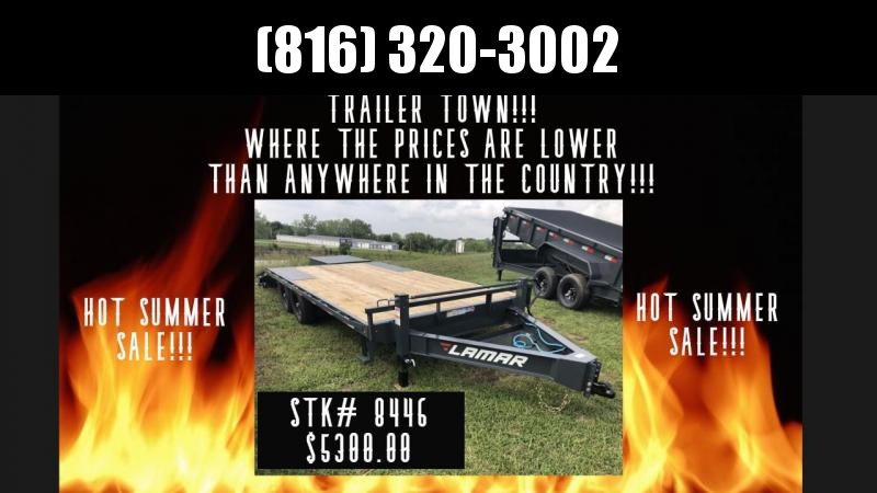2018 LAMAR 102 X 20 DECK OVER FLATBED TRAILER 2018 LAMAR 102 X 20 DECK OVER FLATBED TRAILER