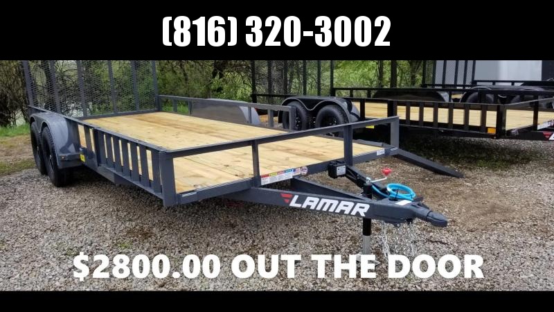 2019 LAMAR 83X18 CLASSIC UTILITY TRAILER 2019 LAMAR 83X18 CLASSIC UTILITY TRAILER