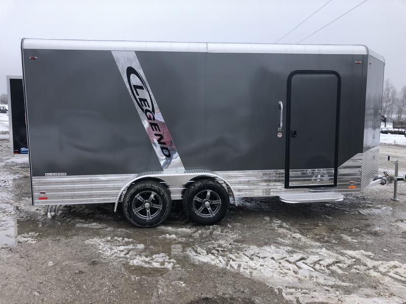 2019 LEGEND 7 X 19 X 6.5 ALL ALUMINUM CARGO TRAILER WITH TORSION AXLES 2019 LEGEND 7 X 19 X 6.5 ALL ALUMINUM CARGO TRAILER WITH TORSION AXLES