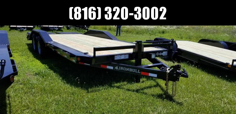 2019 IRON BULL 102 X 22 EQUIPMENT HAULER TRAILER WITH DRIVE OVER FENDERS 2019 IRON BULL 102 X 22 EQUIPMENT HAULER TRAILER WITH DRIVE OVER FENDERS