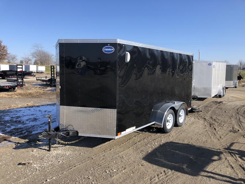 2019 UNITED 7 X 14 X 6 ENCLOSED CARGO TRAILER 2019 UNITED 7 X 14 X 6 ENCLOSED CARGO TRAILER