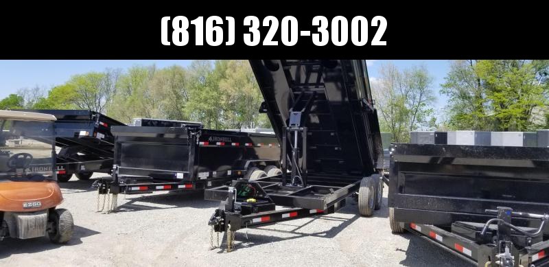 2019 IRON BULL 83X16 BUMPER DUMP TRAILER 2019 IRON BULL 83X16 BUMPER DUMP TRAILER