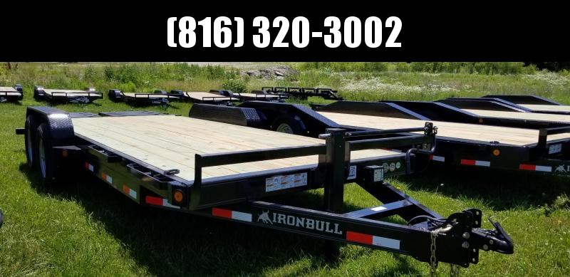 2019 IRON BULL 83X20 EQUIPMENT HAULER TRAILER 2019 IRON BULL 83X20 EQUIPMENT HAULER TRAILER