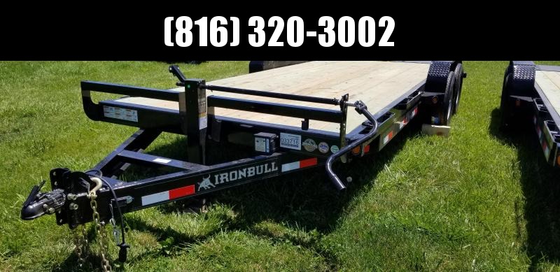 2019 IRON BULL 83X20 EQUIPMENT HAULER TRAILER 2019 IRON BULL 83X20 EQUIPMENT HAULER TRAILER