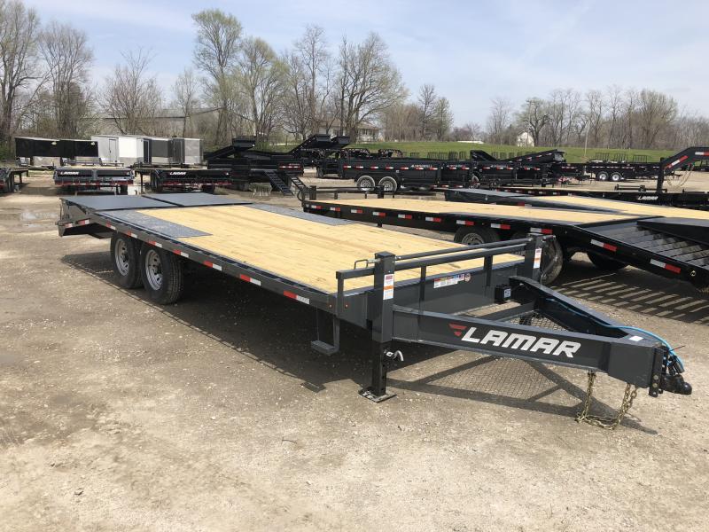**SALE** 2018 LAMAR 102 X 20 DECKOVER FLATBED EQUIPMENT HAULER TRAILER **SALE** 2018 LAMAR 102 X 20 DECKOVER FLATBED EQUIPMENT HAULER TRAILER