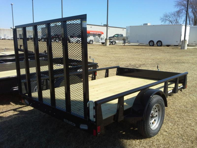 2018 RICE 76" X 10' PIPE RAIL UTILITY TRAILER 2018 RICE 76" X 10' PIPE RAIL UTILITY TRAILER