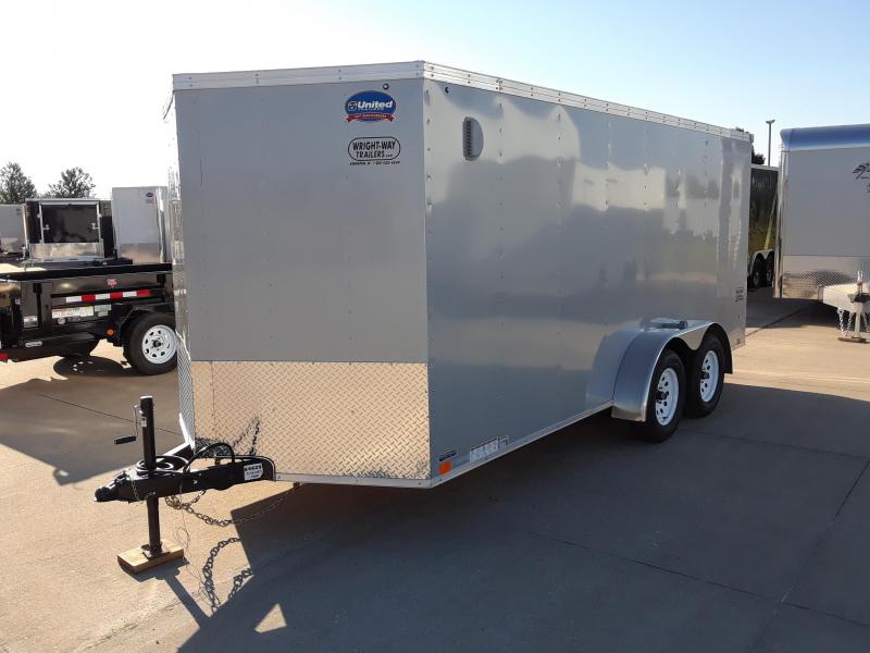 2019 United Trailers XLV716TA35-8.5-S Enclosed Cargo Trailer 2019 United Trailers XLV716TA35-8.5-S Enclosed Cargo Trailer