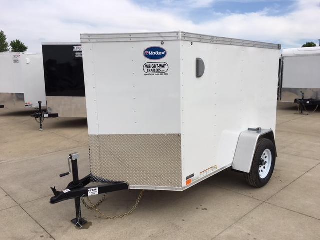 2019 United XLV 5 x 8+ 24" V Nose Cargo Trailer 2019 United XLV 5 x 8+ 24" V Nose Cargo Trailer