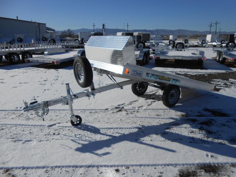 2018 Aluma 8605 Single Place Tilt Snowmobile Trailer Over 150k