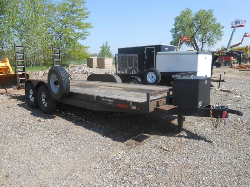 1996 PJ Trailers 20ft Bumper Pull Equipment Trailer 1996 PJ Trailers 20ft Bumper Pull Equipment Trailer