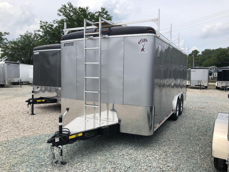 2018 8'x18' Atlas Enclosed Trailer. 40562 2018 8'x18' Atlas Enclosed Trailer. 40562
