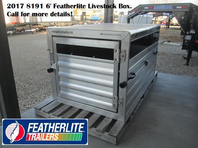 2017 8191 6' Featherlite Livestock Box. 143195 in Ashburn, VA 2017 8191 6' Featherlite Livestock Box. 143195 in Ashburn, VA