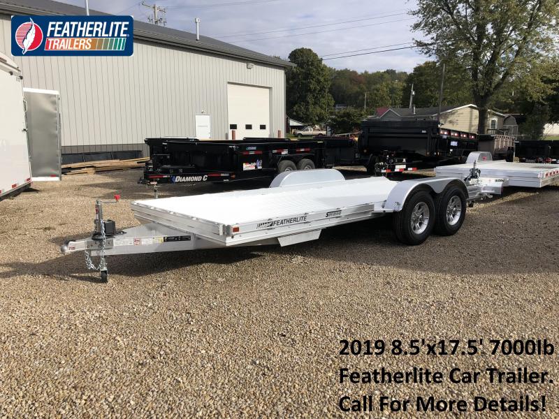 2019 8.5'x17.5' 7K Featherlite Car Trailer. 149710 2019 8.5'x17.5' 7K Featherlite Car Trailer. 149710