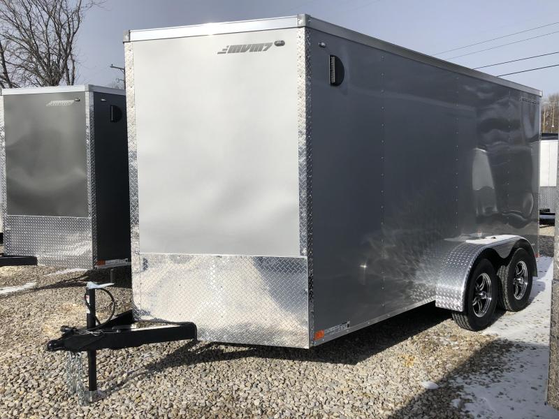 2018 MVM7 7x14 7k Enclosed Cargo Trailer. 1259 (silver) 2018 MVM7 7x14 7k Enclosed Cargo Trailer. 1259 (silver)