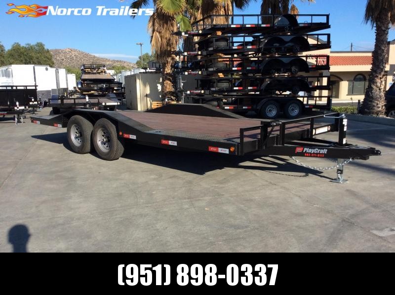 2018 Sun Country Playcraft 102 x 18 Medium Duty DriveOver Fender Flatbed Trailer 2018 Sun Country Playcraft 102 x 18 Medium Duty DriveOver Fender Flatbed Trailer
