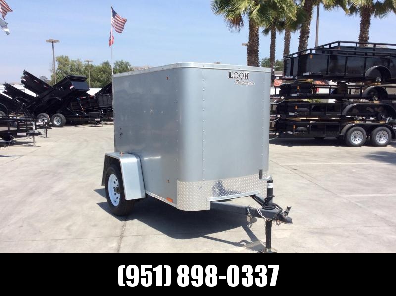 2014 Look Trailers 4 x 6 Single Axle Enclosed Cargo Trailer 2014 Look Trailers 4 x 6 Single Axle Enclosed Cargo Trailer
