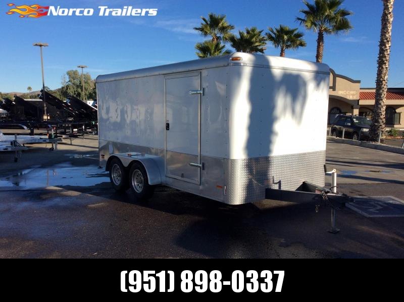 2011 Pace American Jouney 7 x 14 Tandem Axle Enclosed Cargo Trailer 2011 Pace American Jouney 7 x 14 Tandem Axle Enclosed Cargo Trailer