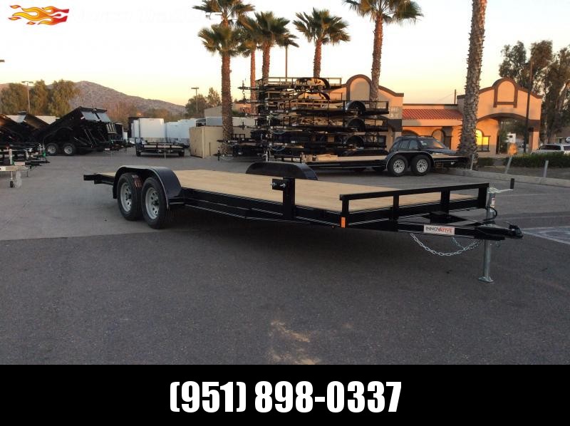 2019 Impact Trailers Economy Wood Car Hauler 83" x 20' Tandem Axle Flatbed Trailer 2019 Impact Trailers Economy Wood Car Hauler 83" x 20' Tandem Axle Flatbed Trailer