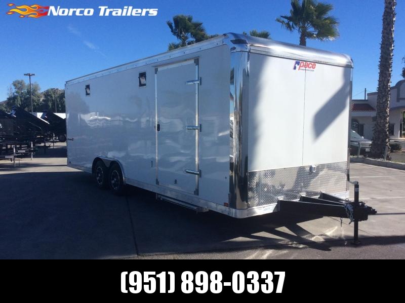 2019 Pace American Shadow 8.5 X 24 Tandem Enclosed Car / Racing Trailer 2019 Pace American Shadow 8.5 X 24 Tandem Enclosed Car / Racing Trailer