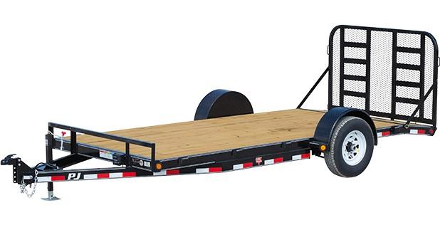 2018 PJ Trailers 14 Single Axle HD Carhauler (C1) Car / Racing Trailer 2018 PJ Trailers 14 Single Axle HD Carhauler (C1) Car / Racing Trailer