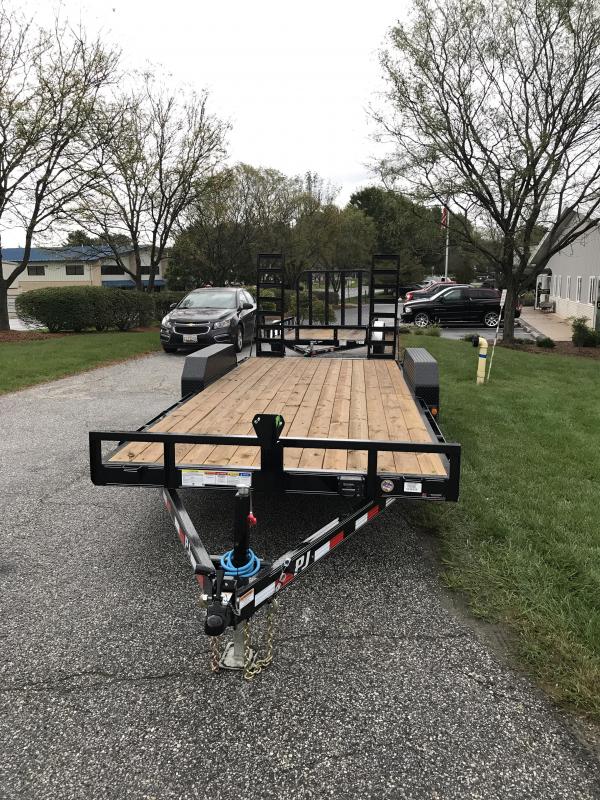 2019 PJ Trailers 20' x 5" Channel Equipment Trailer 2019 PJ Trailers 20' x 5" Channel Equipment Trailer