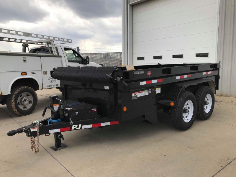 2018 PJ Trailers 12' x 72" Tandem Axle Dump Trailer 2018 PJ Trailers 12' x 72" Tandem Axle Dump Trailer