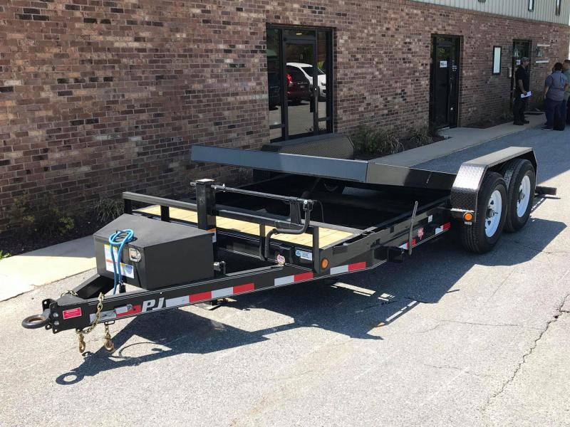 2019 PJ Trailers 18' x 6" Channel Equipment Tilt Trailer 2019 PJ Trailers 18' x 6" Channel Equipment Tilt Trailer