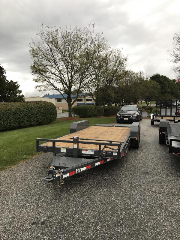 2019 PJ Trailers 20' x 6" Channel Equipment Trailer 2019 PJ Trailers 20' x 6" Channel Equipment Trailer
