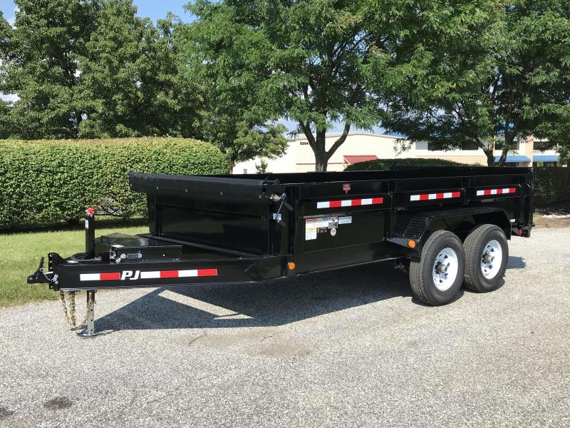 2019 PJ Trailers 14' x 83" Low Pro Dump Trailer 2019 PJ Trailers 14' x 83" Low Pro Dump Trailer
