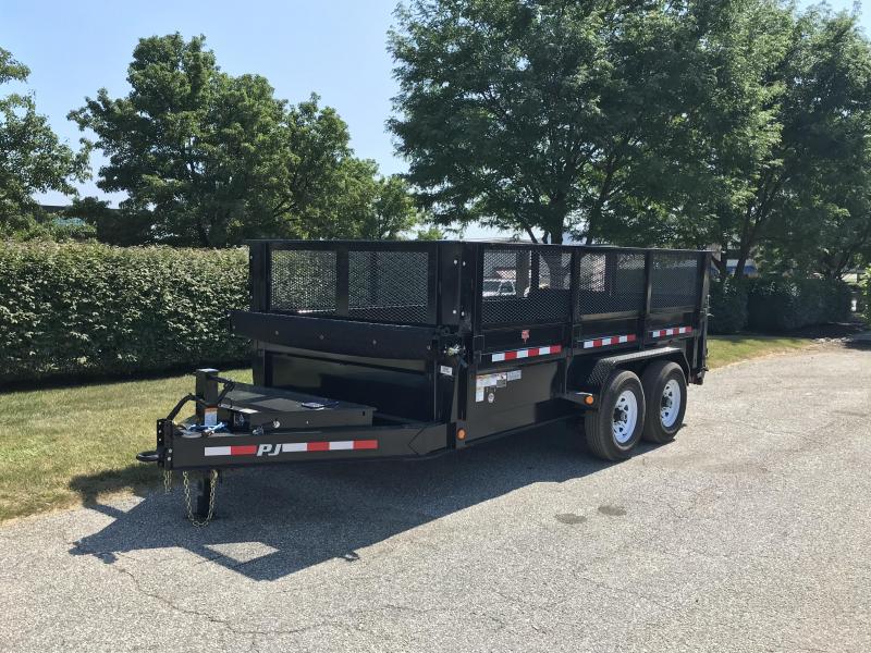 2019 PJ Trailers 14' x 83" Low Pro Dump Trailer 2019 PJ Trailers 14' x 83" Low Pro Dump Trailer