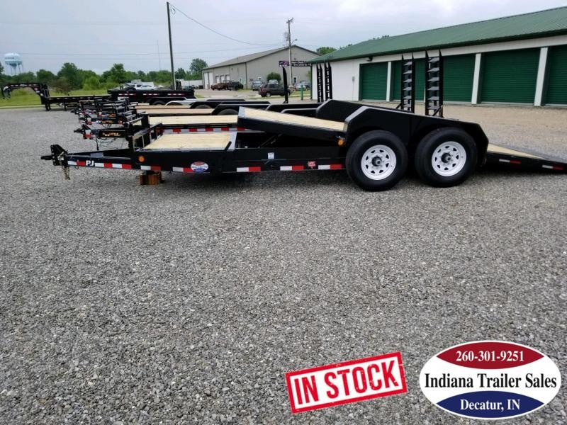 2020 PJ Trailers TJ2072 Equipment Trailer Tilt 2020 PJ Trailers TJ2072 Equipment Trailer Tilt