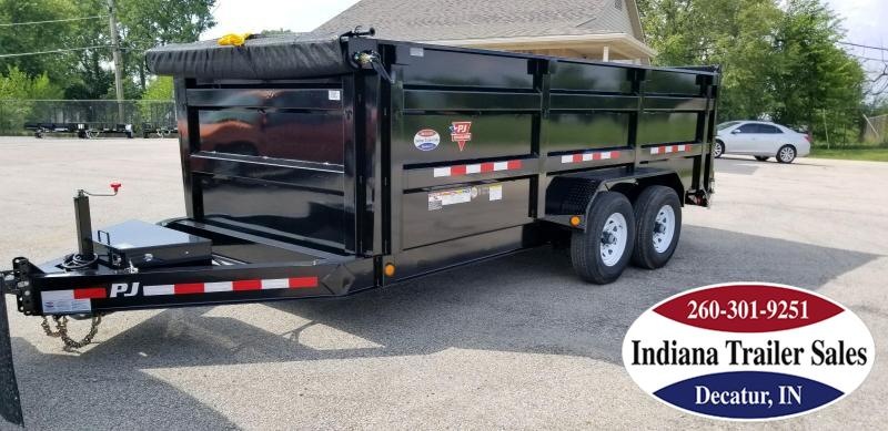 2019 PJ Trailers DMA1672 Dump Trailer 2019 PJ Trailers DMA1672 Dump Trailer
