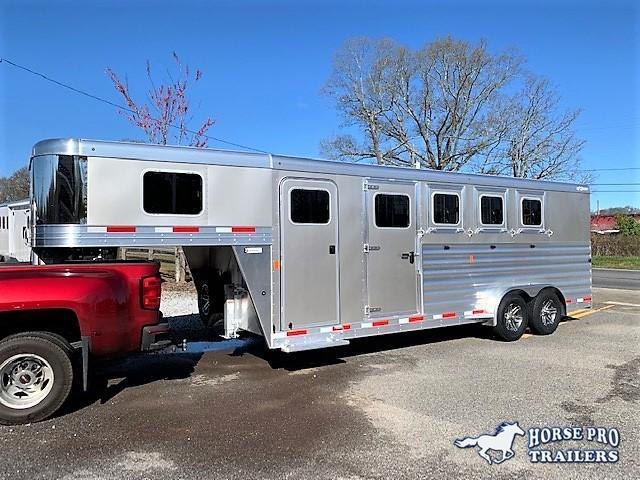 2019 Exiss 7400 4 Horse Slant Load Gooseneck w/POLYLAST FLOOR & INSULATED ROOF! 2019 Exiss 7400 4 Horse Slant Load Gooseneck w/POLYLAST FLOOR & INSULATED ROOF!