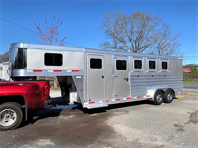 2019 Exiss 7400 4 Horse Slant Load Gooseneck w/POLYLAST FLOOR & INSULATED ROOF! 2019 Exiss 7400 4 Horse Slant Load Gooseneck w/POLYLAST FLOOR & INSULATED ROOF!