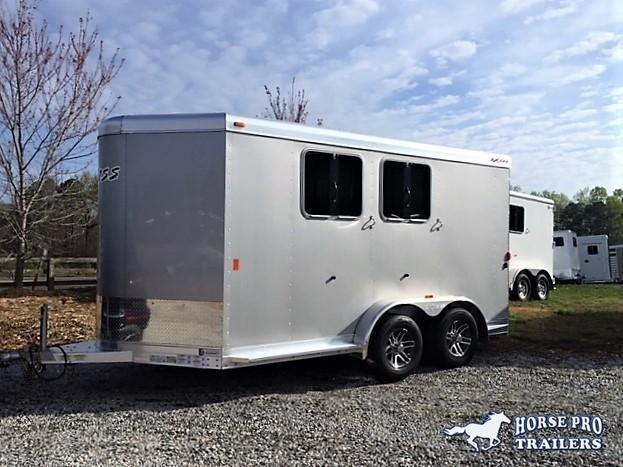 2018 Exiss 720 2 Horse Slant Load Bumper Pull w/Rear Tack 2018 Exiss 720 2 Horse Slant Load Bumper Pull w/Rear Tack