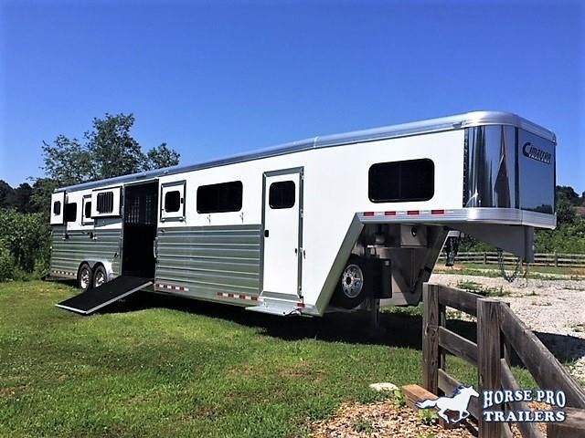 2019 Cimarron Norstar 6 Horse Head-To-Head Gooseneck 2019 Cimarron Norstar 6 Horse Head-To-Head Gooseneck