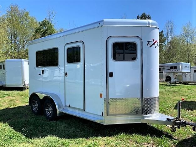 2019 Exiss Trailers 722 2 Horse Straight Load Bumper Pull Horse Trailer 2019 Exiss Trailers 722 2 Horse Straight Load Bumper Pull Horse Trailer