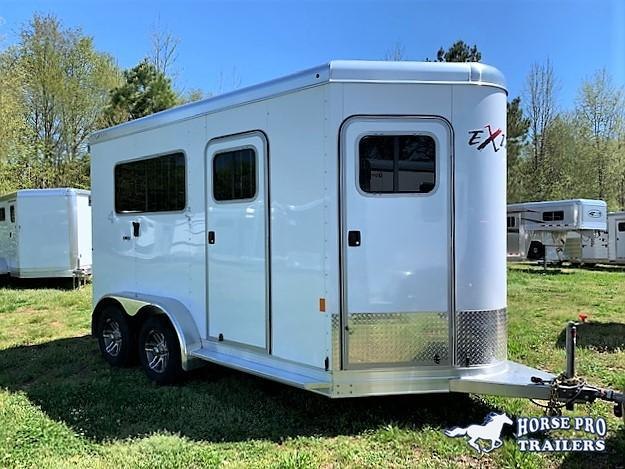2020 Exiss Trailers 722 2 Horse Straight Load Bumper Pull Horse Trailer 2020 Exiss Trailers 722 2 Horse Straight Load Bumper Pull Horse Trailer