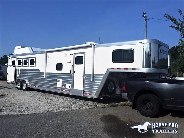 2019 Cimarron 4 Horse 13'6 Living Quarters w/Slide Out Full Rear Tack & GENERATOR! 2019 Cimarron 4 Horse 13'6 Living Quarters w/Slide Out Full Rear Tack & GENERATOR!