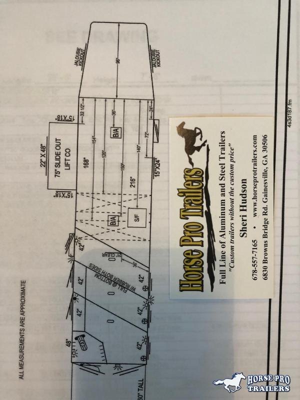 2020 4-Star Deluxe 3 Horse 14' Outback Living Quarters 2020 4-Star Deluxe 3 Horse 14' Outback Living Quarters
